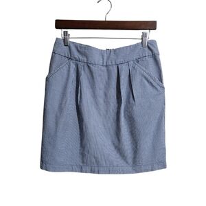 Guess Women's Size 29 Blue And White Skirt